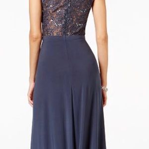 Navy Blue gown